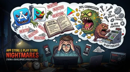 Appstore and Playstore nightmare