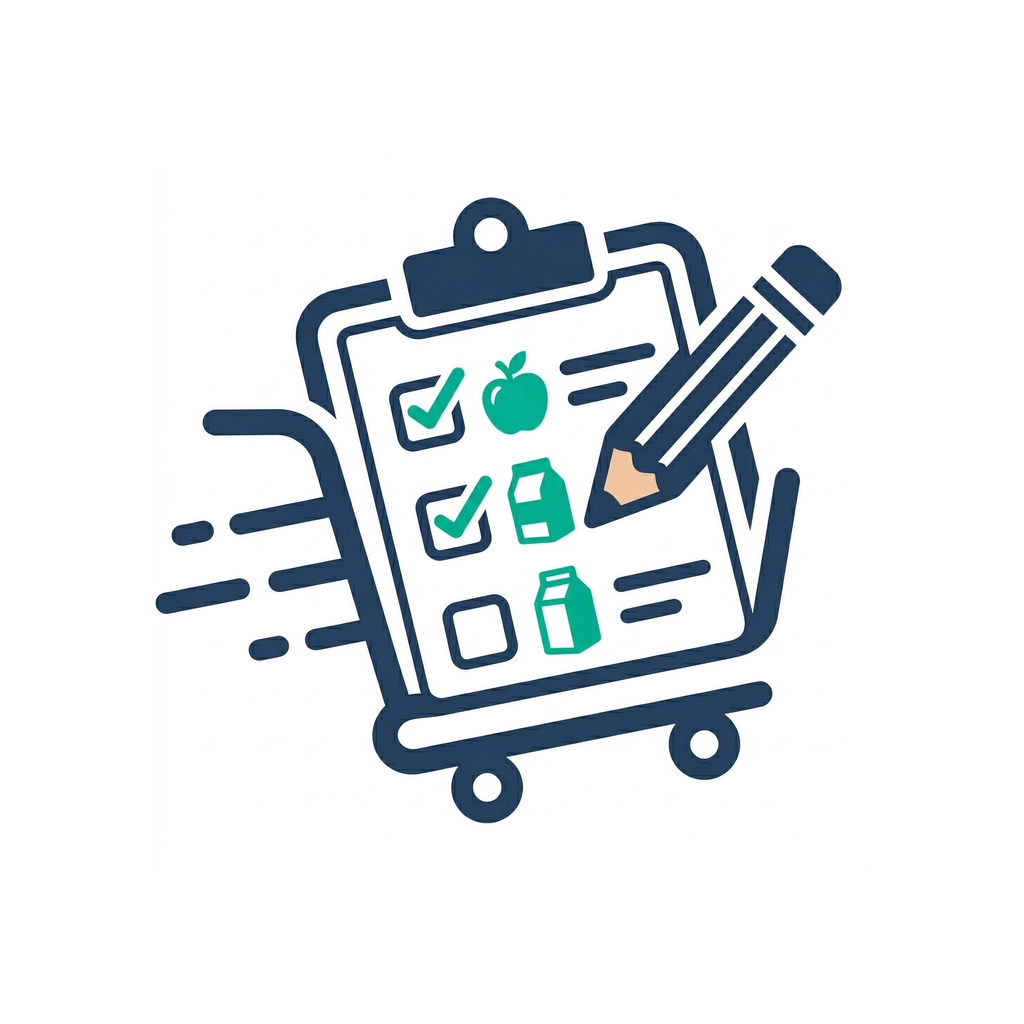 Easy Grocery List Icon